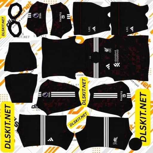 Liverpool dls third Kit