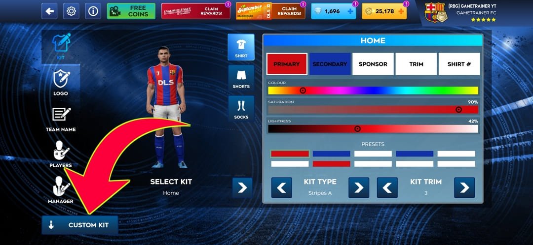 how to import dls kit