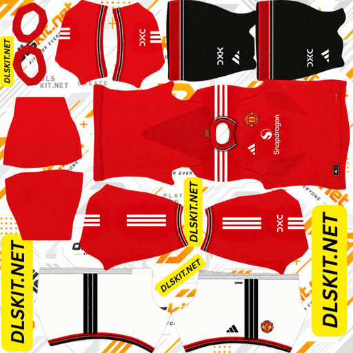 DLS Kit — Latest Dream League Soccer Kits URL 2026/27 manchester united dls kit