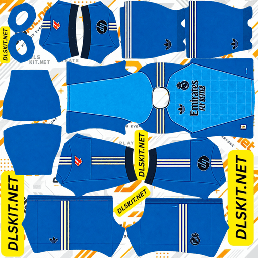 real madrid away gk dls kit