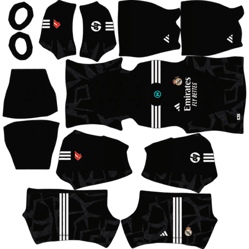 real madrid home gk dls kit