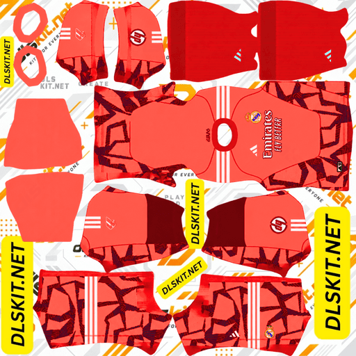 real madrid third gk dls kit