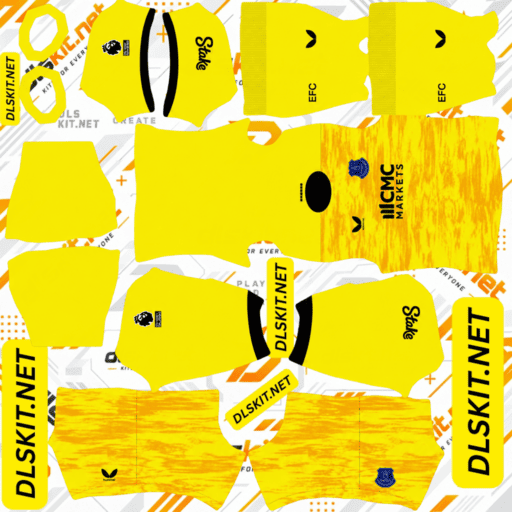Everton DLS Home GK Kit
