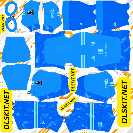 Fulham Fc DLS Third GK Kit