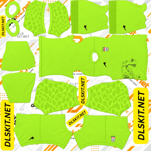Iran DLS Kit – 512x512 Dream League Soccer Kits 2026/27 Iran DLS Home GK Kit