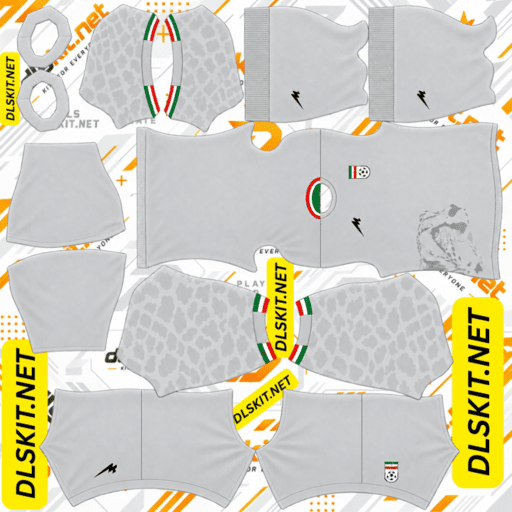 Iran DLS Kit – 512x512 Dream League Soccer Kits 2026/27 Iran DLS Third GK kit