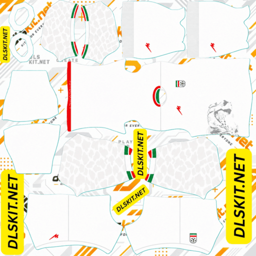 Iran DLS Kit – 512x512 Dream League Soccer Kits 2026/27 Iran DLS Home Kit