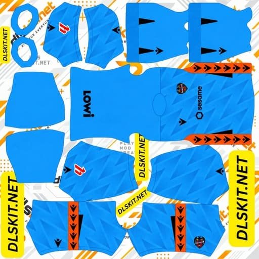 Levante UD DLS Away GK Kit