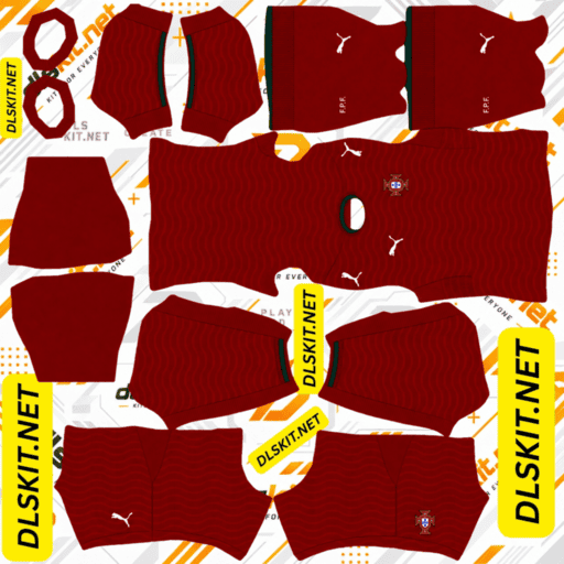 Portugal DLS Kit – 512x512 Dream League Soccer Kits 2026/27 Portugal DLS Kit