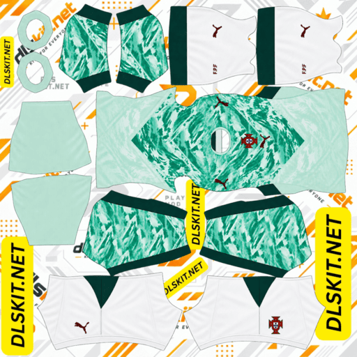 Portugal DLS Kit – 512x512 Dream League Soccer Kits 2026/27 Portugal DLS Away Kit