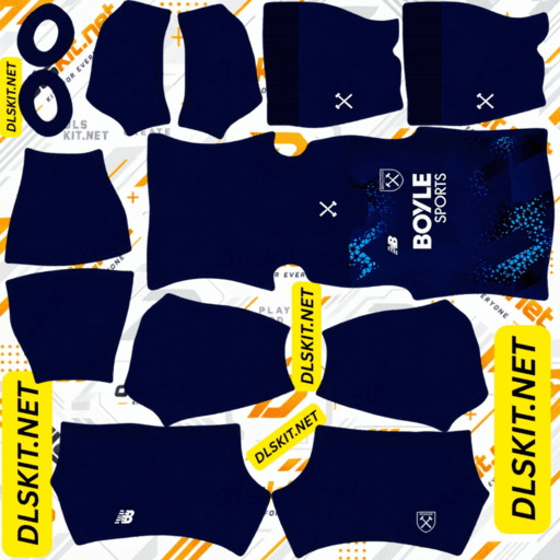 West Ham DLS Away GK Kit